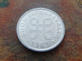 FINLANDE  5  Pennia  1983