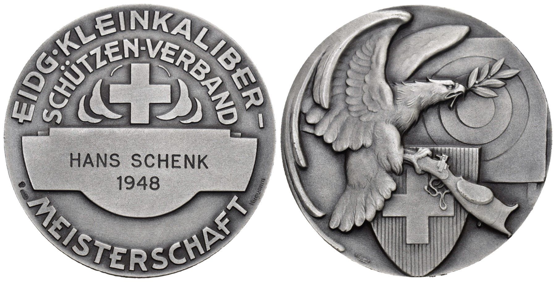 Medaillen: Schützenverband 1948 – Gebraucht aus Bern von numismatictops