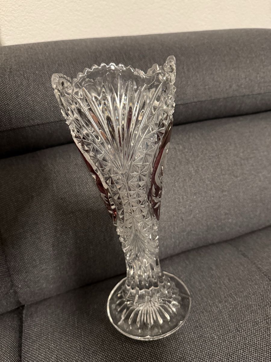 Vasi & Recipienti: Bleikristallvase Hofbauer Red Byred Collection – Usato da Buchs SG venduto da and_d8tp 4