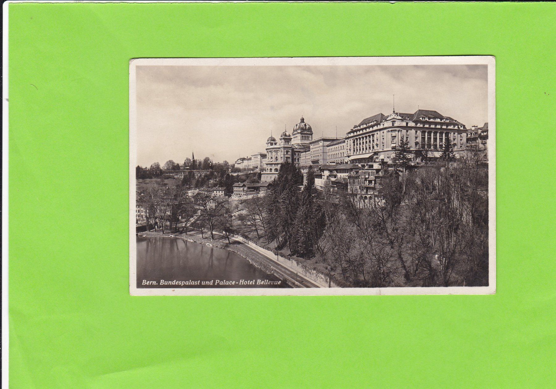 Cartoline postali: Bern-Bundespalast – Usato da St. Peterzell venduto da neckertal