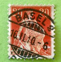  Nr.108 Sitzende Helvetia mit Schwert GESTEMPELT  