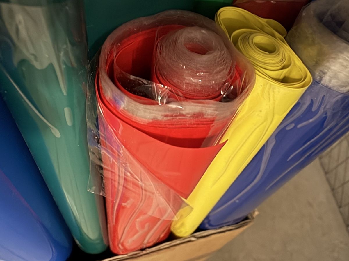 Fogli trasparenti: Plastikfolien diverse Farben – Nuovo (secondo la descrizione) da Schlieren venduto da pauley102 1