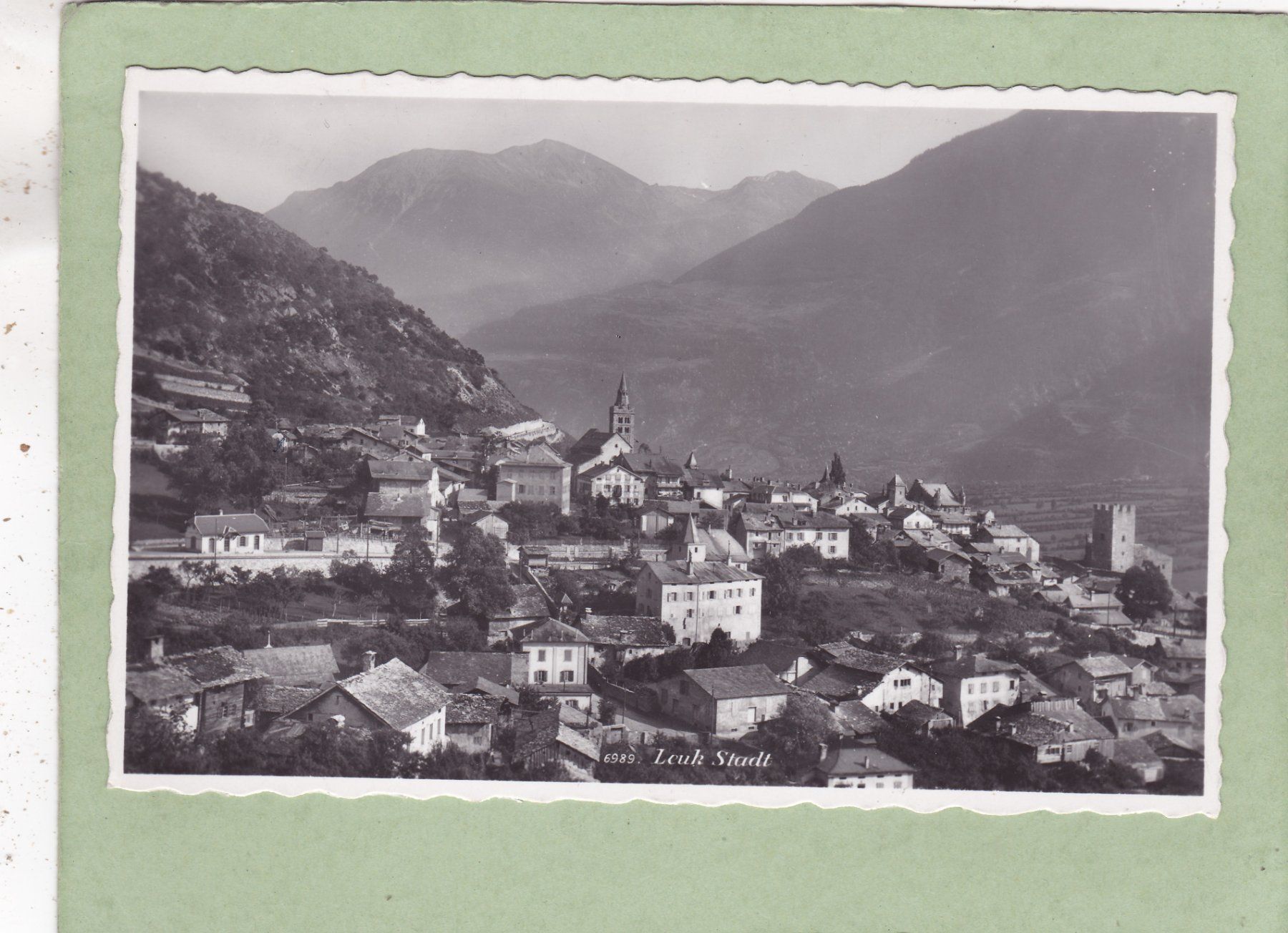 Cartes postales: Leuk Stadt – D'occasion à Herisau par Lisegrat2008