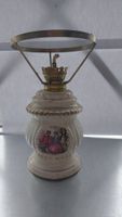 Petrollampe mit Bild, ohne Glas, mit Docht