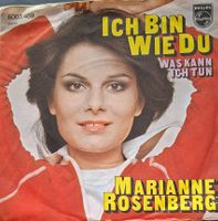 Vinyl-Single Marianne Rosenberg - ich bin wie du