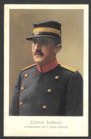 Militärkarte Colonel Audéoud Kommandant 1. Armeekorps
