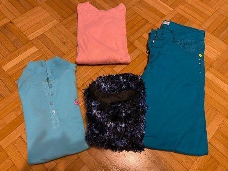 Kleiderpaket 4-teilig Mädchen Grösse 140