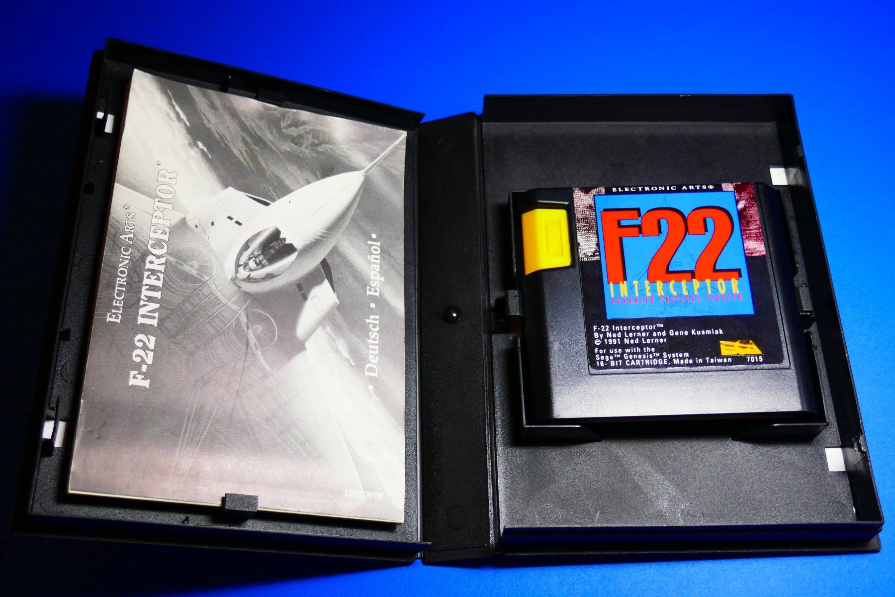 Sega Giochi: F22 Interceptor Advanced Tactical Fighter - Sega Mega Drive – Usato da Vuarrens venduto da Espace-Retro 1