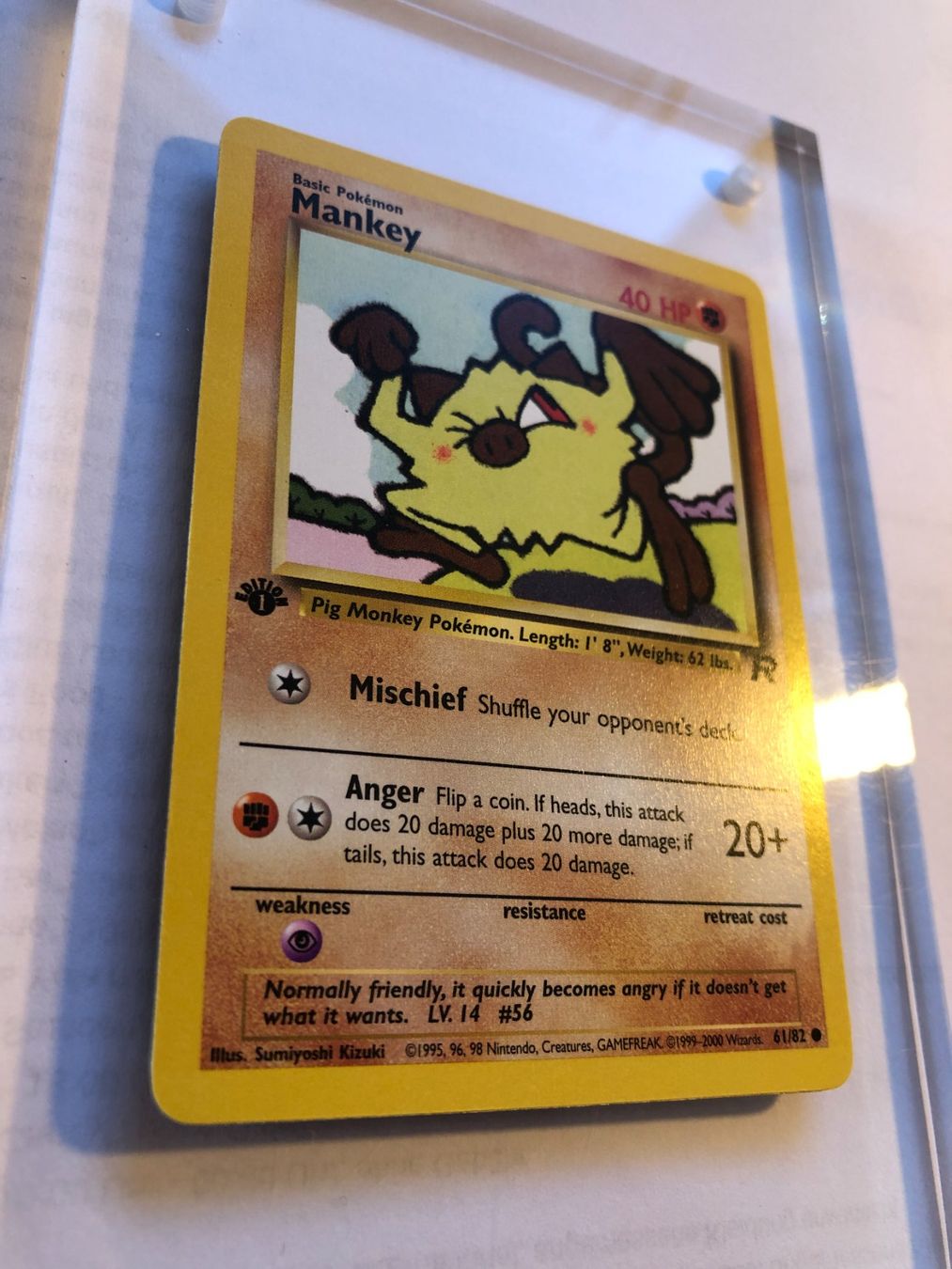 Carte collezionabili: Mankey 1st Team Rocket - MINT - ab 1.- – Usato da Giubiasco venduto da dan_pr8b 1