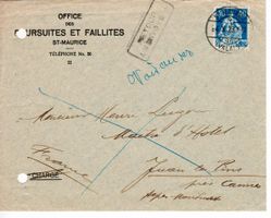 Brief, St Maurice 1923