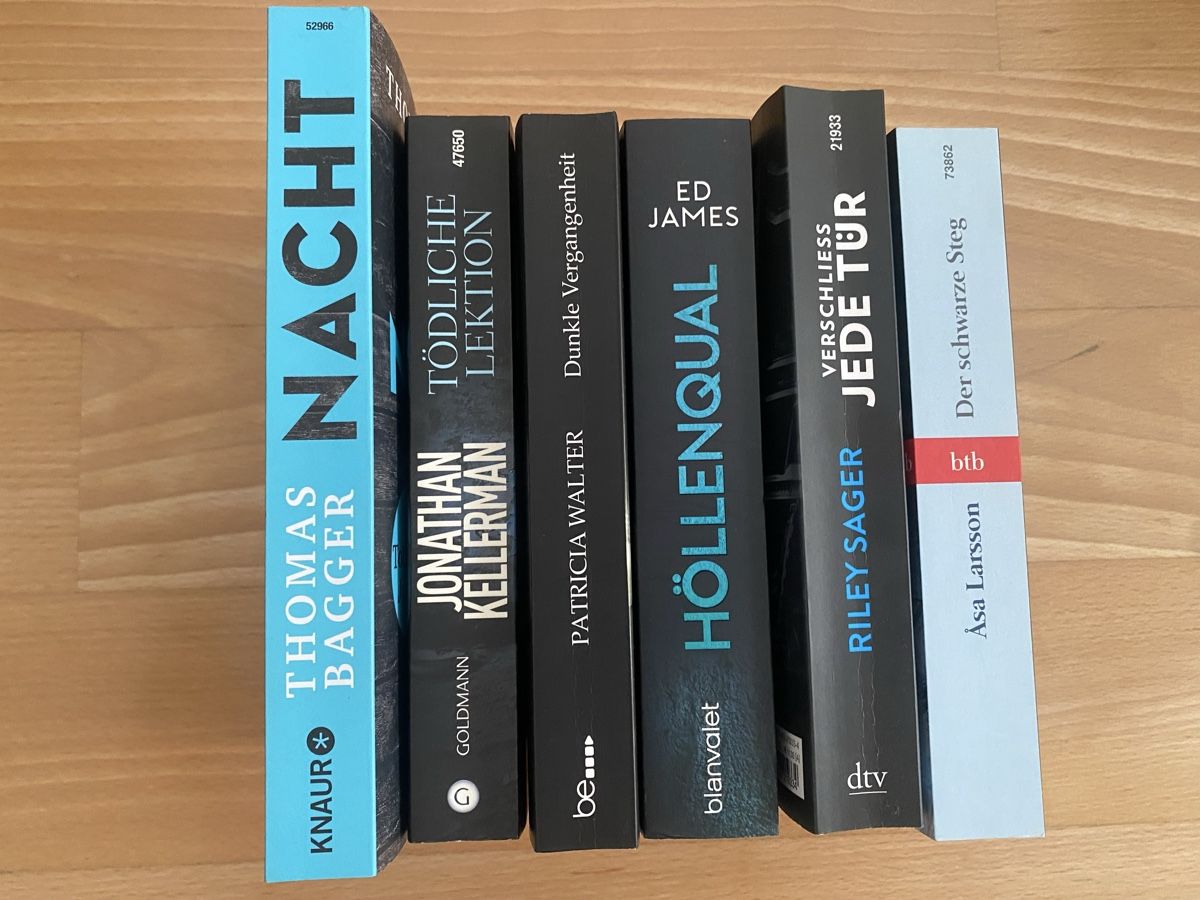 Bücher: Bücherpaket Thriller – Gebraucht aus Rümlang von sno_w8yd