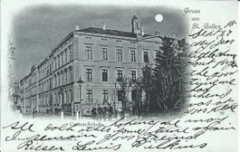 AK  St.Gallen  Mondscheinkarte
