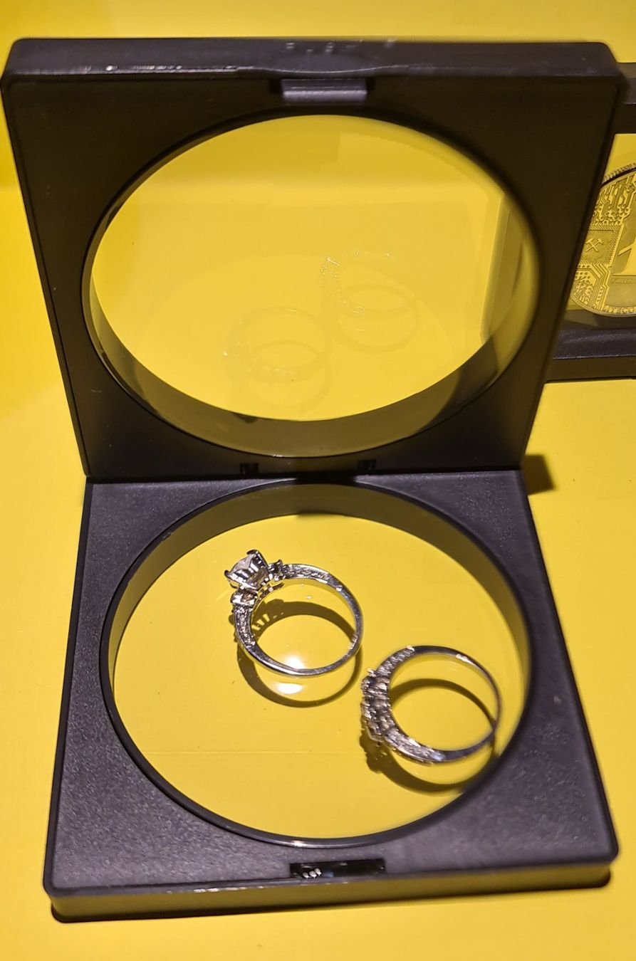Portagioie: Münze Medaille Schmuck rahmen halter – Nuovo (secondo la descrizione) da Uerkheim venduto da Kaufoption 1
