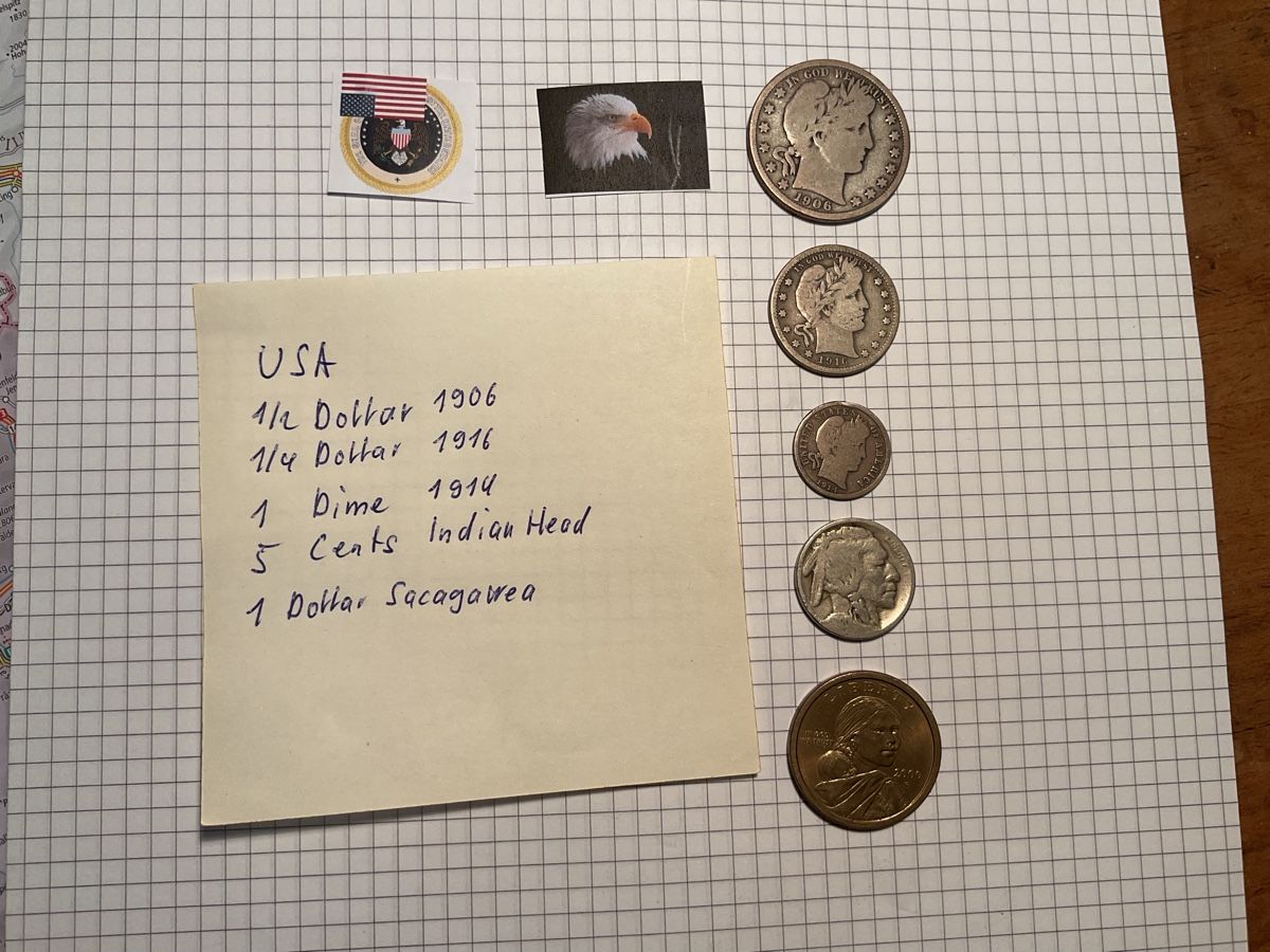 Tutti le monete: USA DOLLAR MÜNZEN IN SILBER – Usato da Ursenbach venduto da tho_8s6p