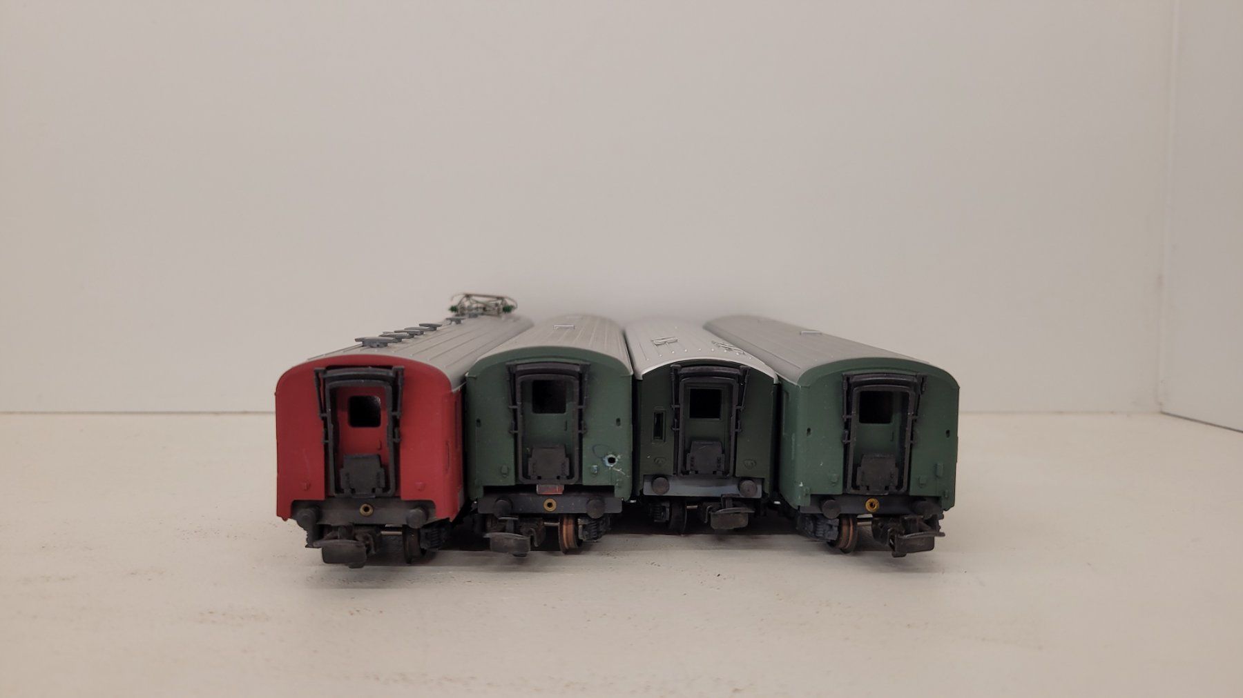 Hag Trains électriques: HAG 4er Set Spur H0 SBB Einheitswagen – D'occasion à Büsserach par ModellbahnDepot 4