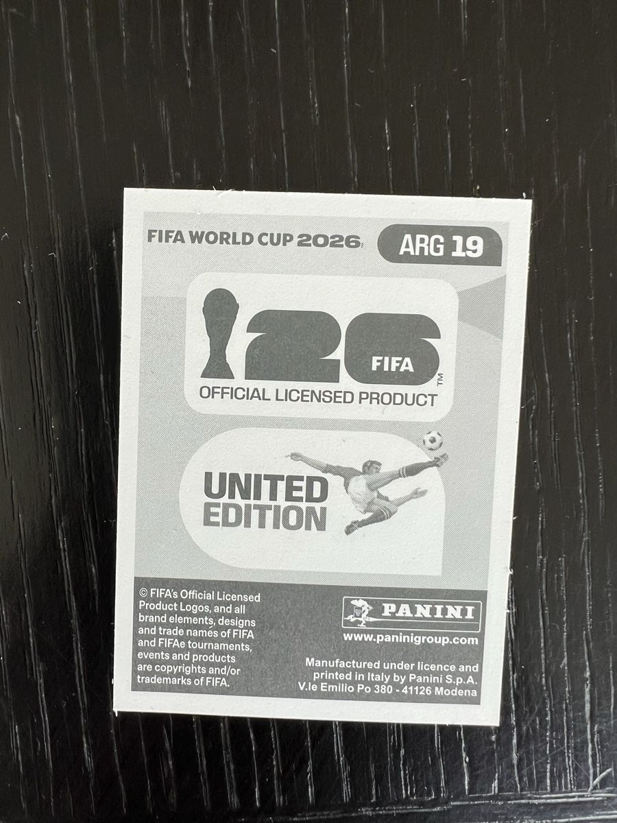 Panini Carte collezionabili: Panini WC 2026 - Julian Alvarez – Nuovo e nell'imballaggio originale da Sainte-Croix venduto da Caramel31 1
