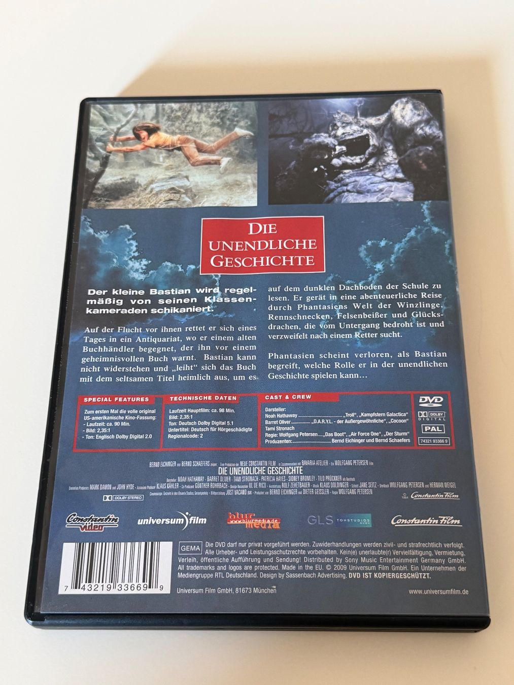 Alle DVDs: Die unendliche Geschichte DVD – Gebraucht aus Altstätten SG von sheamus 1