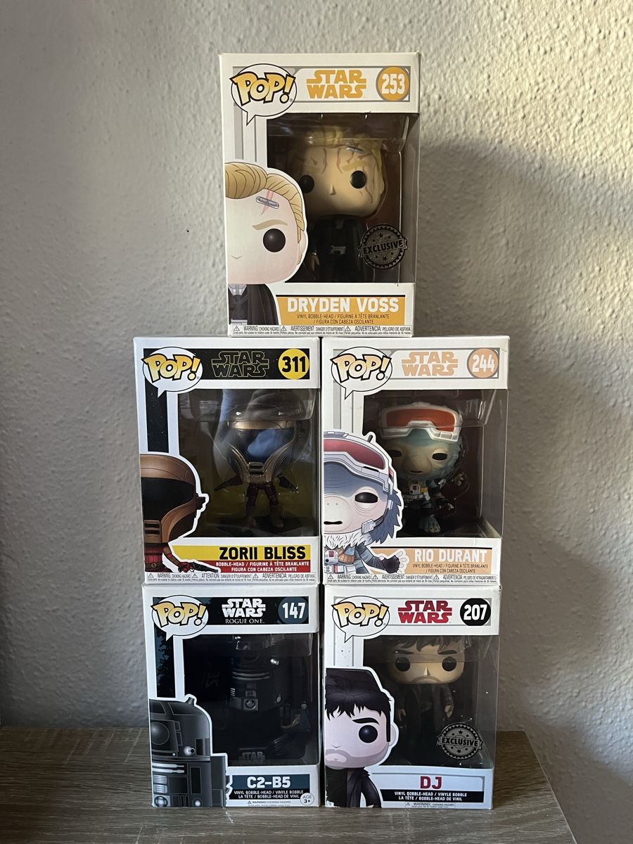 Funko Statuette: Star Wars POP! Collection: Dryden Voss - Set – Nuovo (secondo la descrizione) da Bodio TI venduto da P1rateK1n9