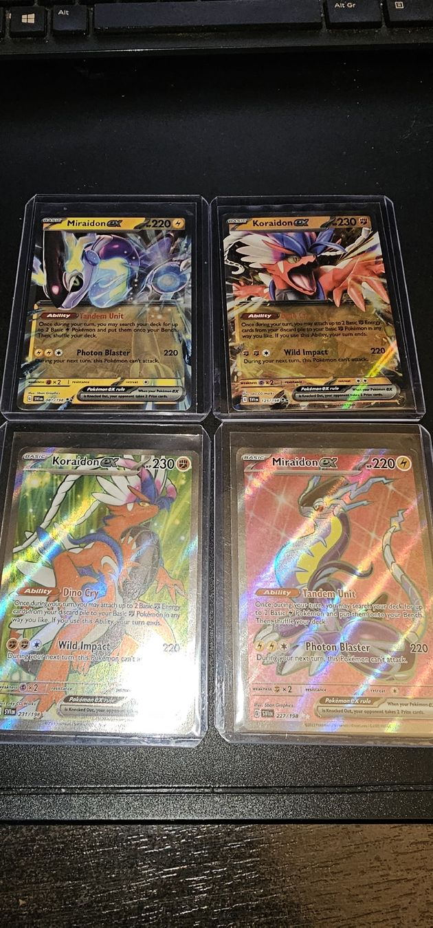 Pokémon Carte collezionabili: Koraidon Miraidon Masterset PSA 9 – Nuovo (secondo la descrizione) da Zollikofen venduto da TonisRetroResale 1