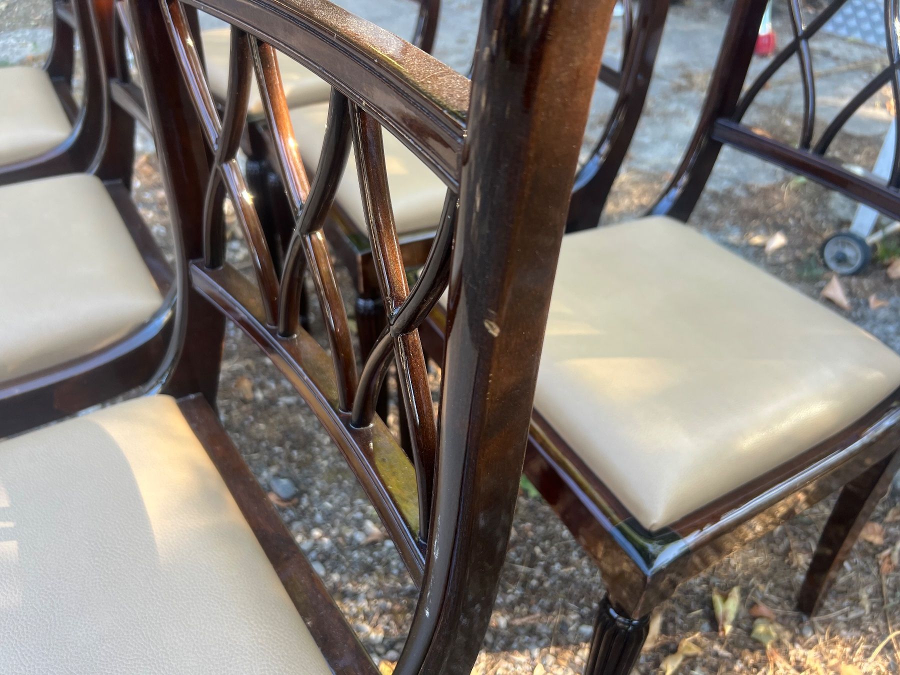 Chaises: 6 Stück alte Stühlen, Nr 1 – D'occasion à Glattfelden par maa_qcj8 2