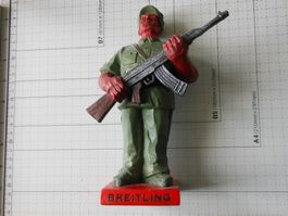 BREITLING SCULPTURE SOLDAT MAO avec son arme, armée chinoise