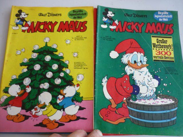 BD: Micky Maus Sammlung - Konvolut von Heften 1965 – Défectueux à Belp par Polexli 2
