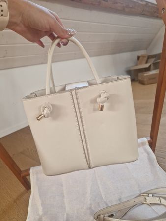 Gebrauchte Tasche beige 💫