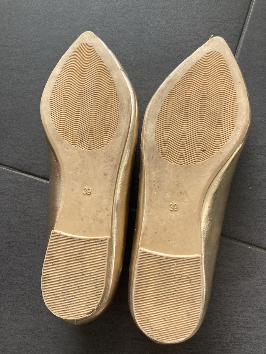 Anna Field Damenschuhe: Ballerines dorées Anna Field, 39 – Neu (gemäss Beschreibung) aus Bremgarten b. Bern von nathalie83 1