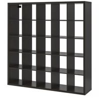 Schwarzes Kallax Regal, 5x5 Fächer, Top Zustand!