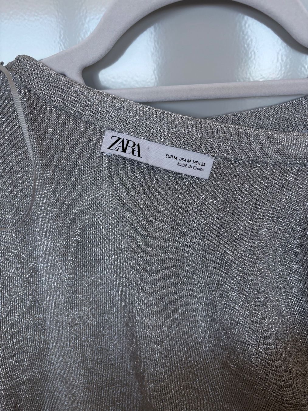 Zara Maglioni & Felpe: Zara silver knit cardigan set – Nuovo (secondo la descrizione) da Döttingen venduto da dbs_26ls 3