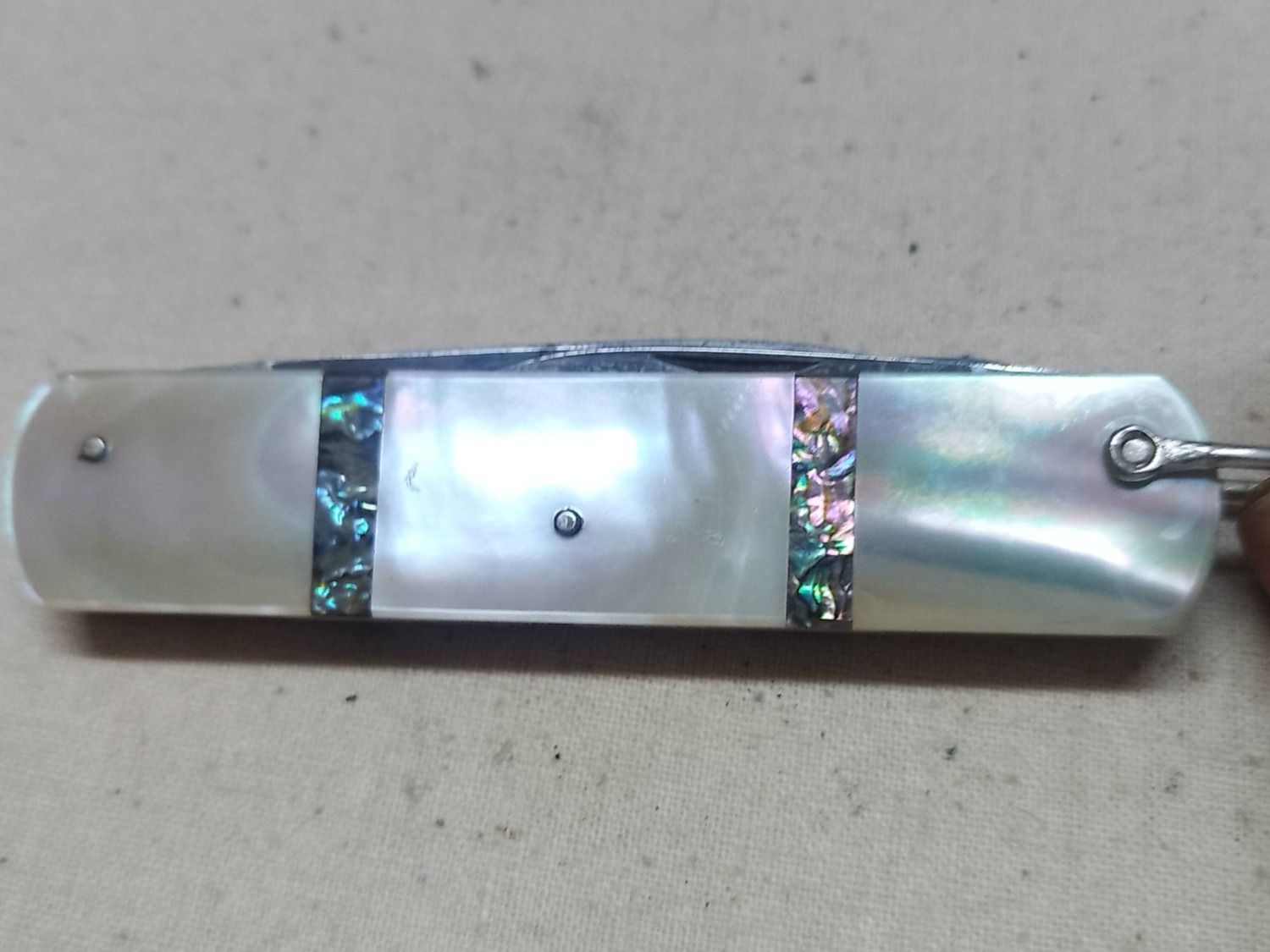 Couteaux de poche: Messer - Vintage - "Perlmutter - Opal" – D'occasion à Sorengo par 74in 6