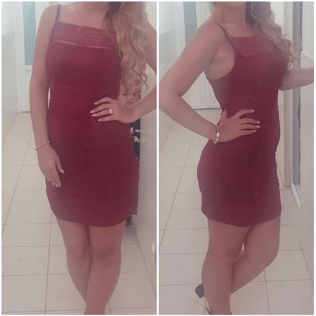 Rotes Topshop-Kleid (Gr. 40 aber eng, selten getragen)