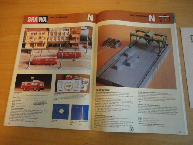 Brawa Modellini di ferrovie: Brawa Katalog 1985 neuwertig – Usato da Wittenwil venduto da trixmartin 7