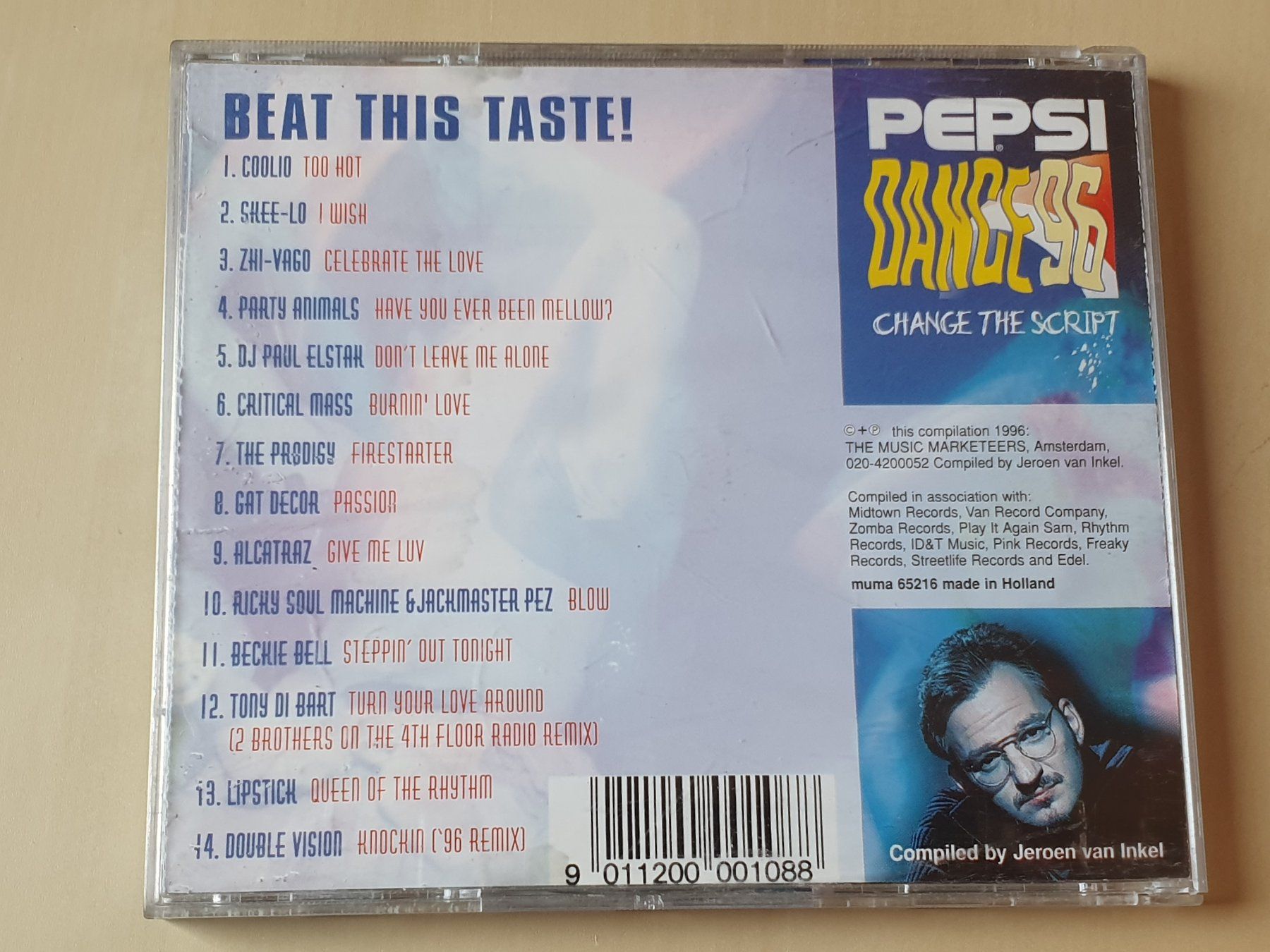 CDs: Pepsi Dance 96 – Gebraucht aus Stansstad von collectorsshop 1