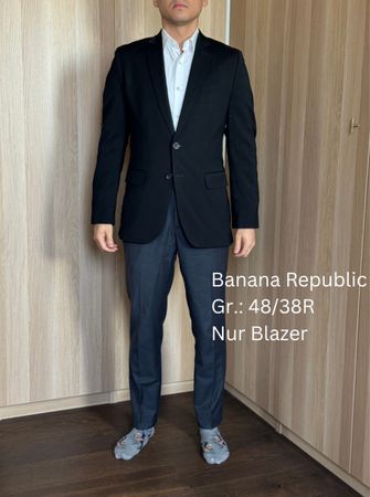 Banana Republic Blazer Black Gr. 48/38R