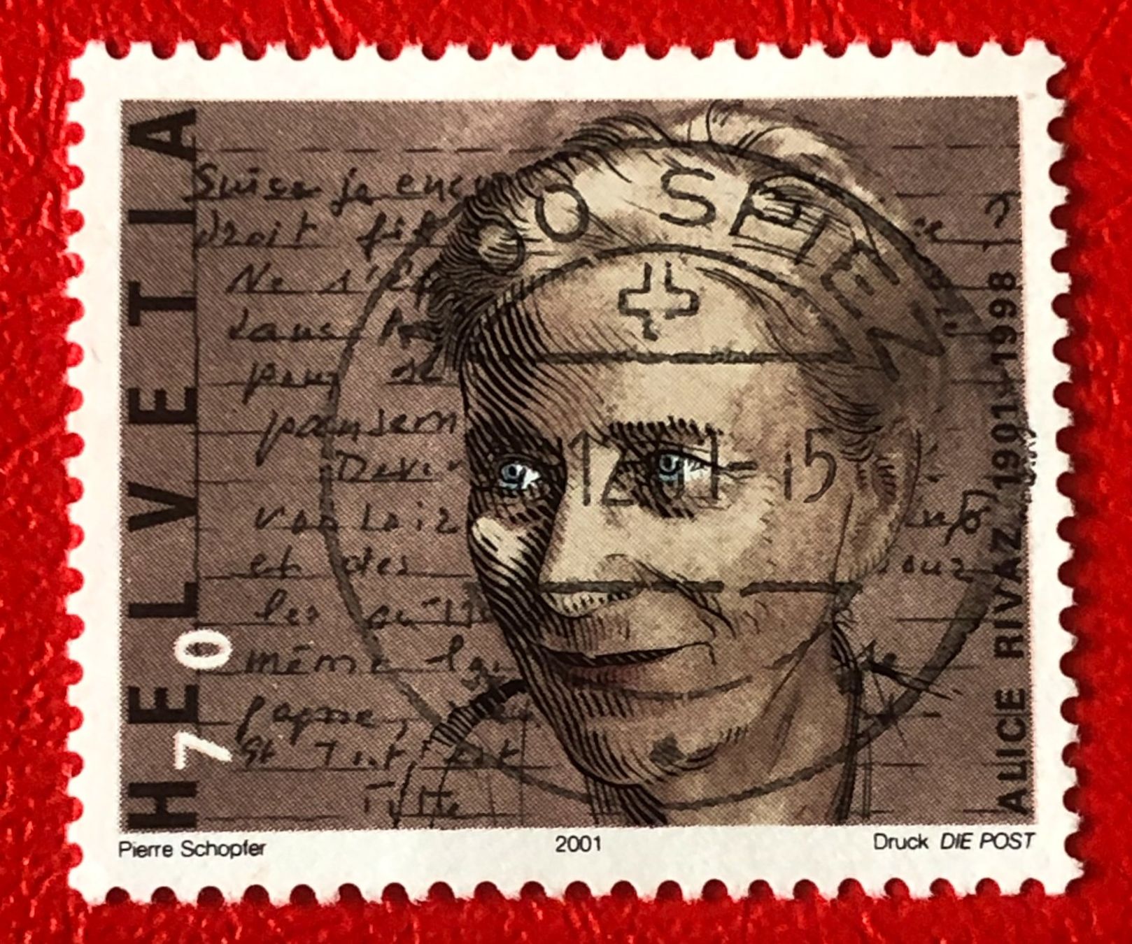 Tutti i francobolli: Nr.1015 mit Stempel  Spiez – Usato da Aarau venduto da Billa007