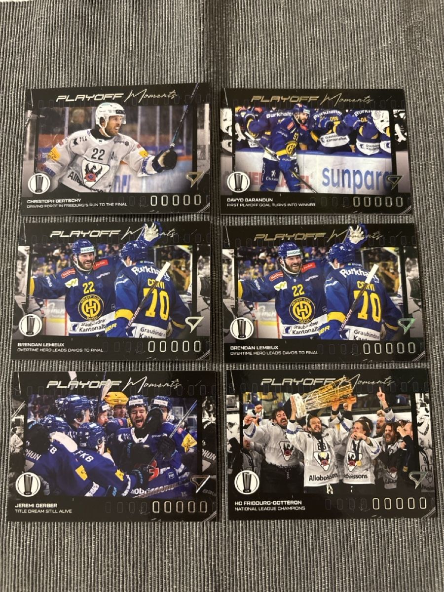 Sportzoo Sammelbilder & Trading cards: Lot/Set Playoff Moments – Neu (gemäss Beschreibung) aus Thônex von Flanker_Vek