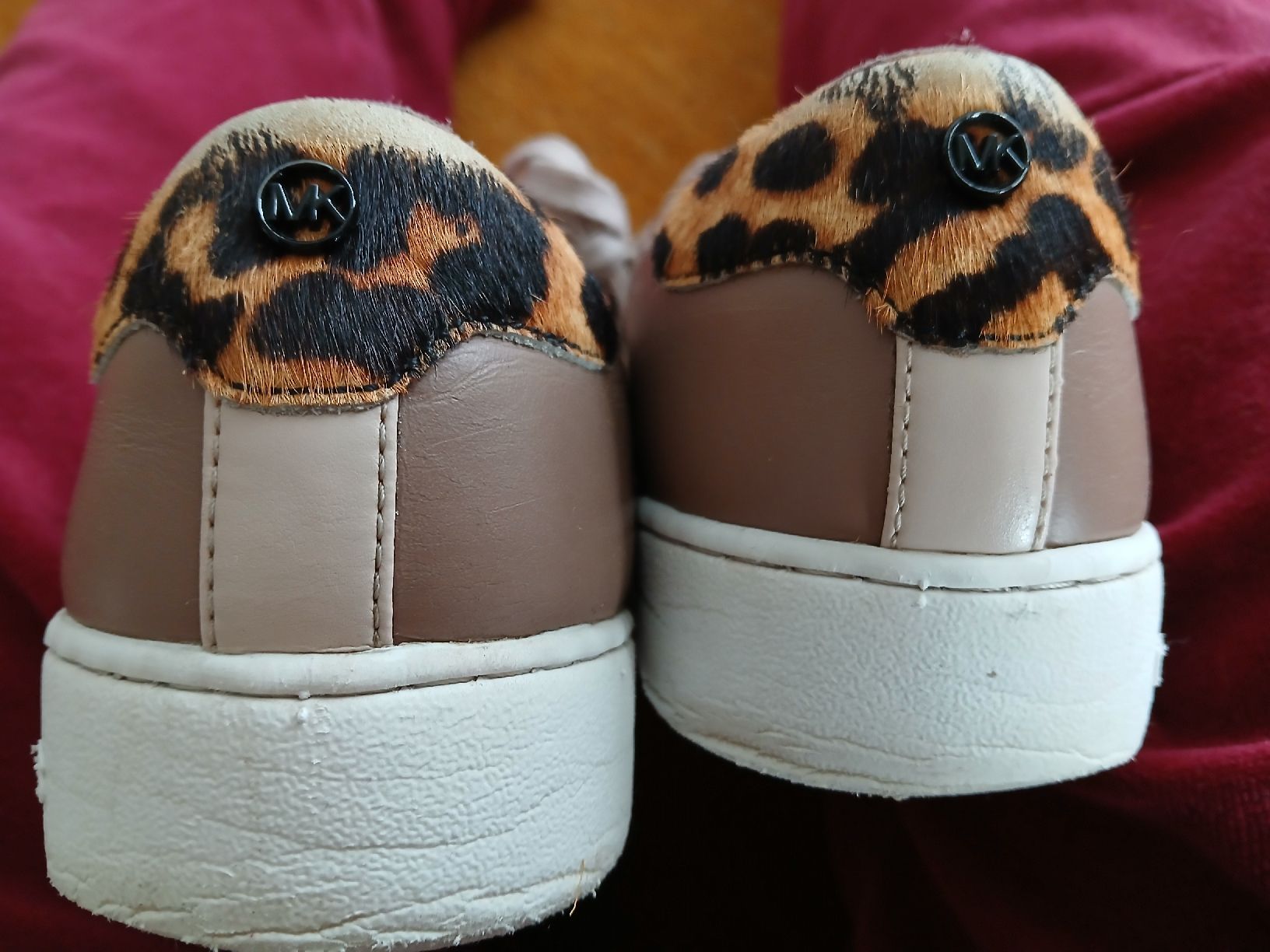 Michael Kors Scarpe da donna: Michael Kors Sneaker, Gr. 38, Leder, Beige, Tierprint – Usato da Frasnacht venduto da ale_g288 4