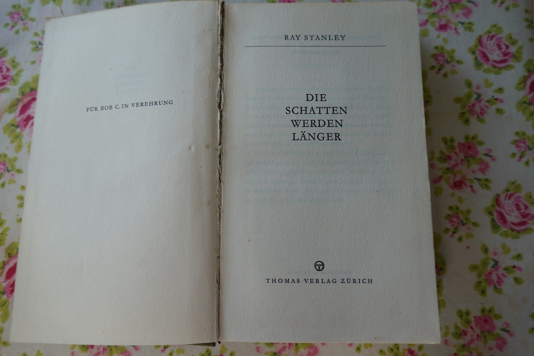 Bücher: antikes Buch: Die Schatten werden länger Kriegsgeschichte – Gebraucht aus Jona von JOberg_25
