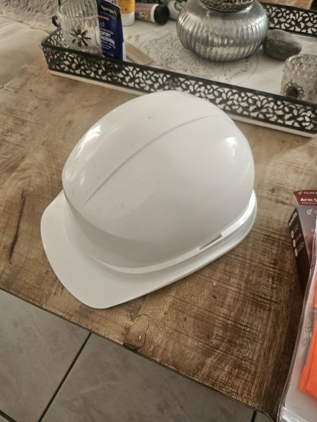 Protezione per viso e udito: Weisser Bauhelm ZIRCON 1BC – Nuovo (secondo la descrizione) da Adligenswil venduto da ania77