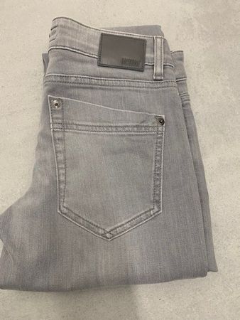 Jeans droit skinny gris de Drykorn T.24
