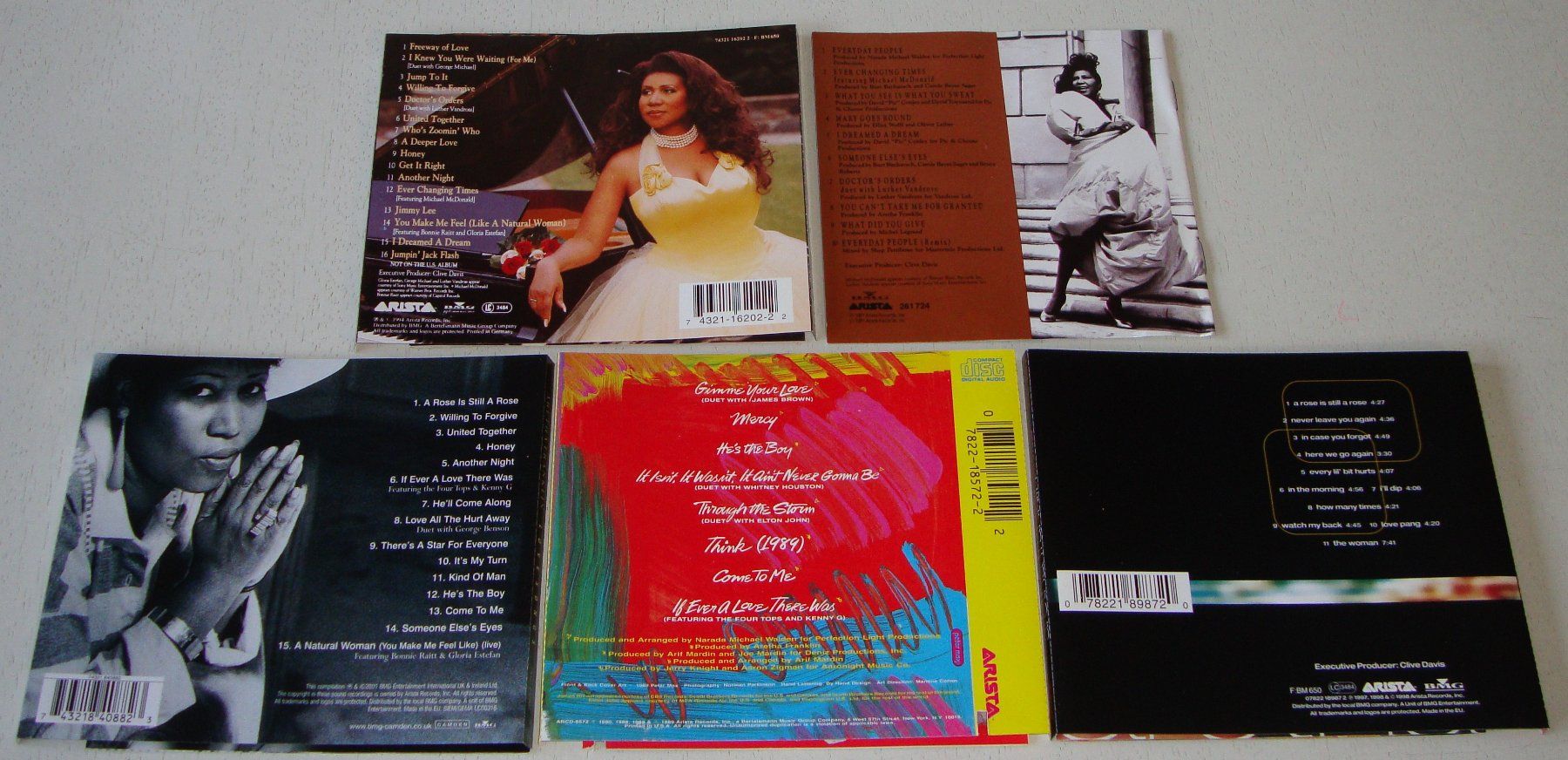 CD: 5CD's - Aretha Franklin – Usato da Unterbäch VS venduto da diquq 1