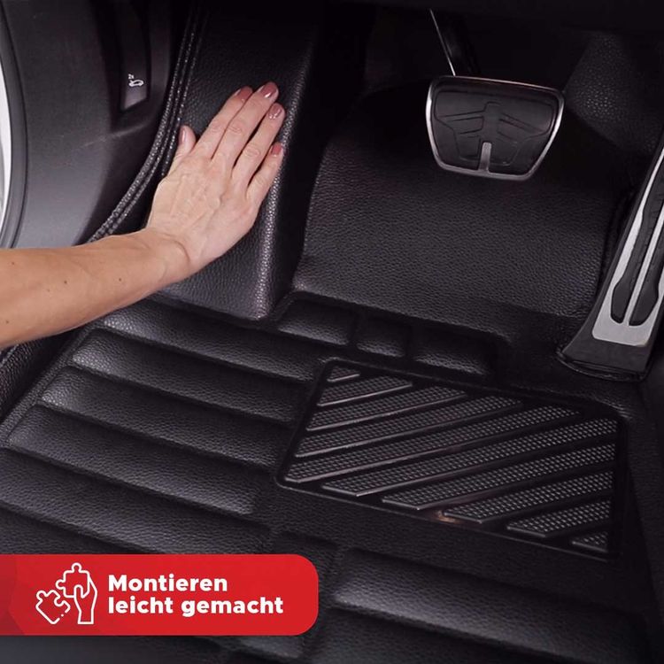 5D Premium Auto Fussmatten für Volkswagen e-Golf 7 2014-2018