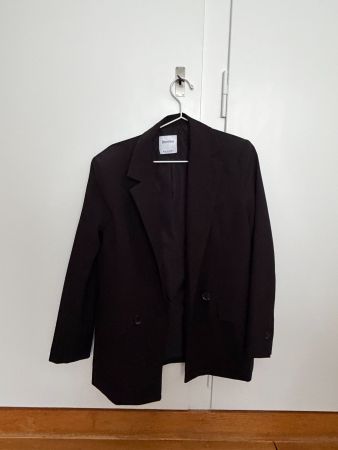 Bershka Blazer Schwarz