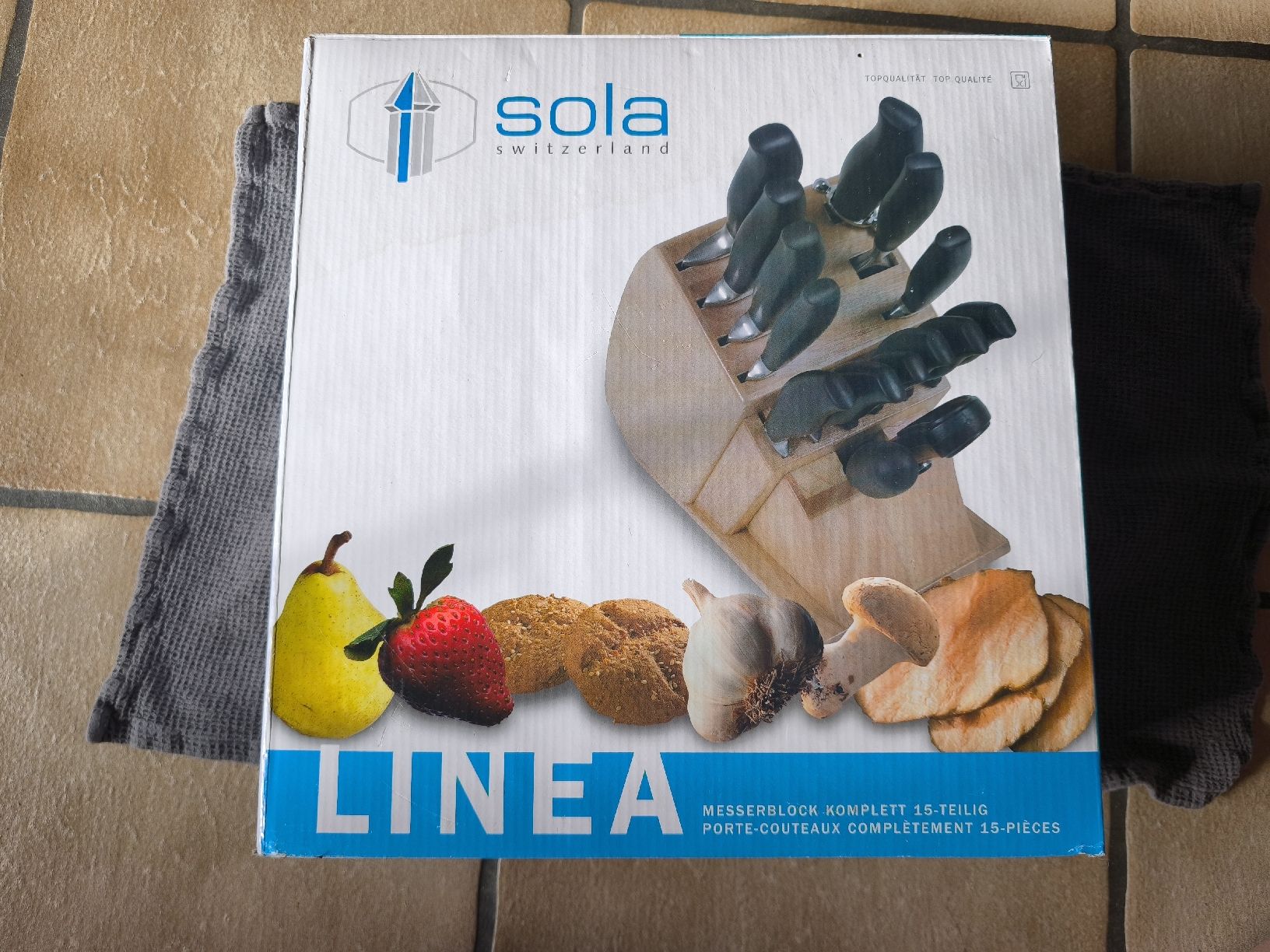 Coltelli: Linea Messerset 15-teilig – Nuovo e nell'imballaggio originale da Subingen venduto da MZubi