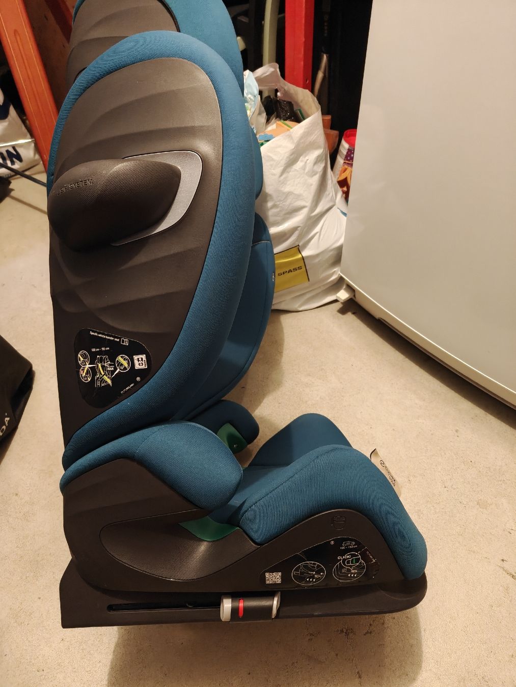 Cybex Seggiolini per auto: Cybex Solution G-Fix Booster Seat - Blue Turquoise  Not used – Nuovo (secondo la descrizione) da Aarburg venduto da SergiCH 3