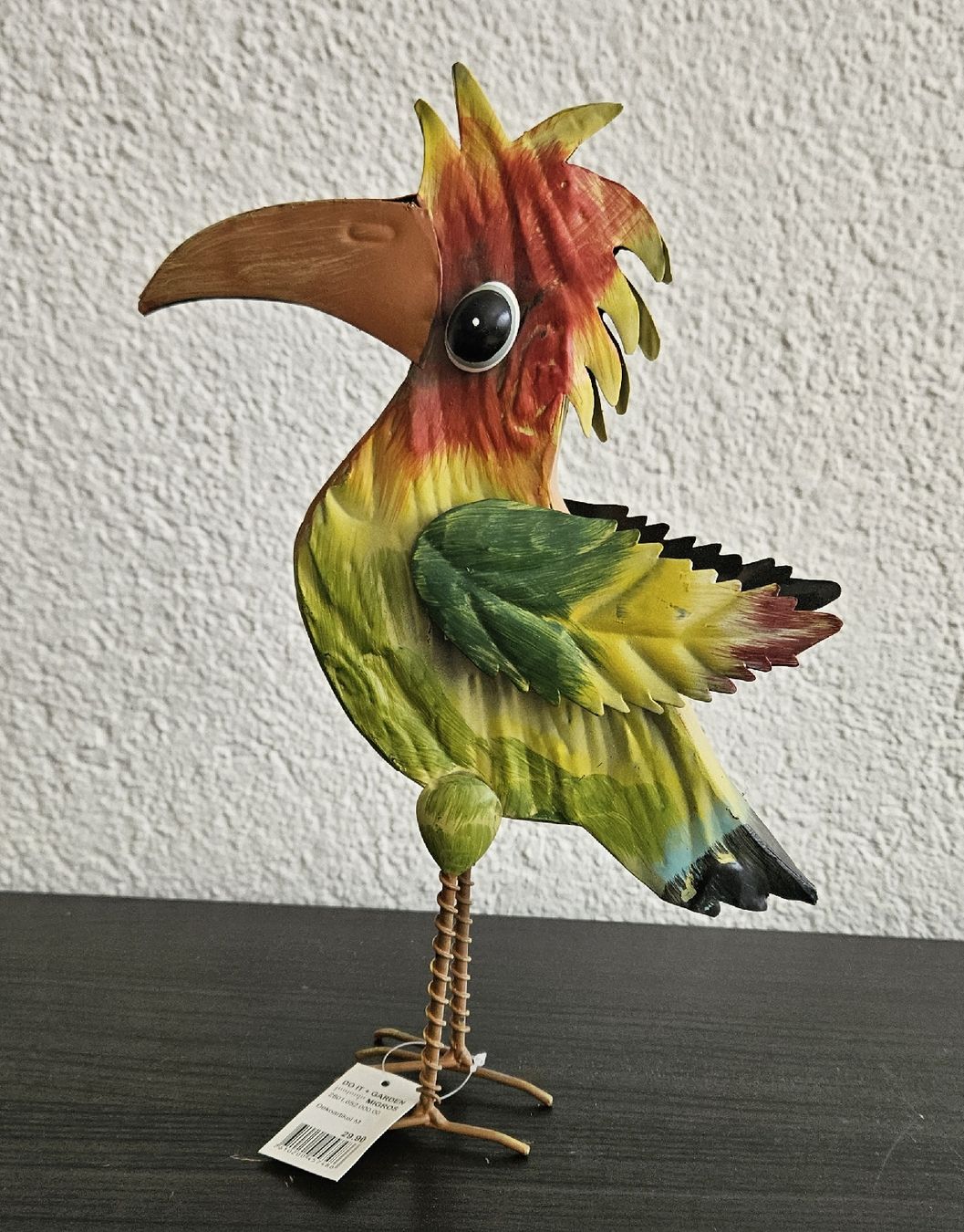 Statuette: Blech Vogel  "Neu'  – Nuovo e nell'imballaggio originale da Uster venduto da esko.swiss 1