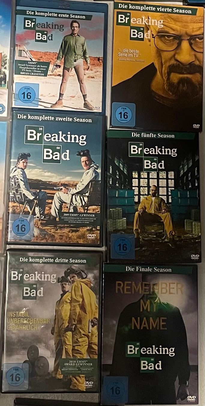 Tutti i DVDs: Breaking Bad komplette Serie – Usato da Russikon venduto da dan_92yd