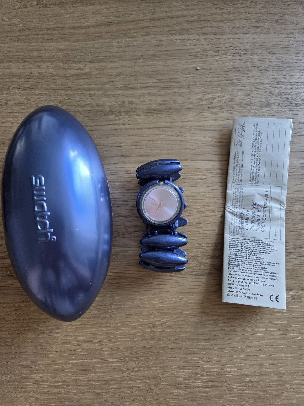 Swatch Uhren: Pop Swatch "Neanda Viola" PMK133  – Neu und originalverpackt aus Neuhausen von lay_hlb6 3