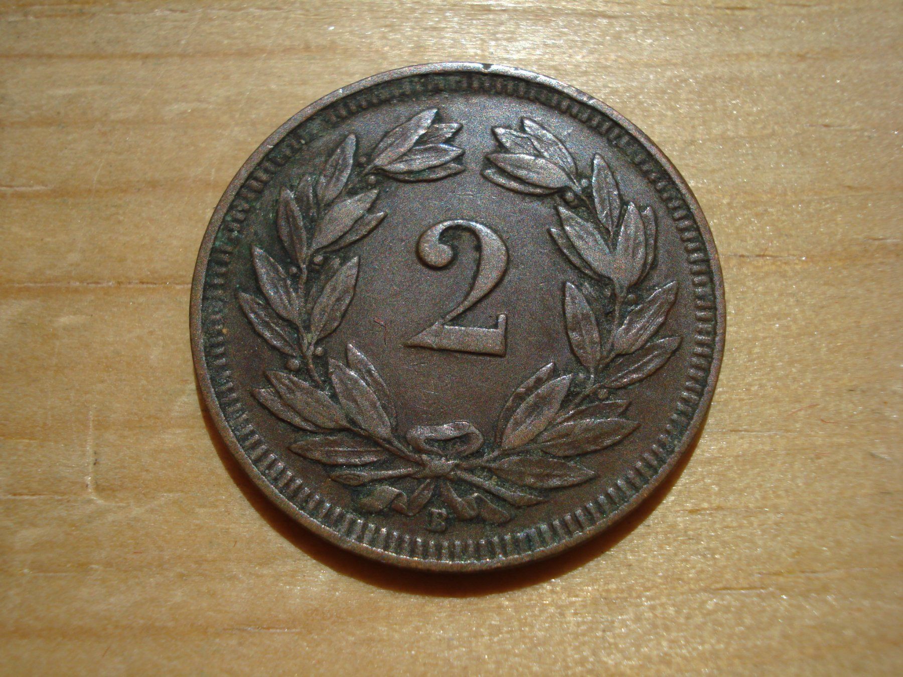 Tutti le monete: (N2) 2 Rappen 1915 – Usato da Erlach venduto da Net-Coins 1